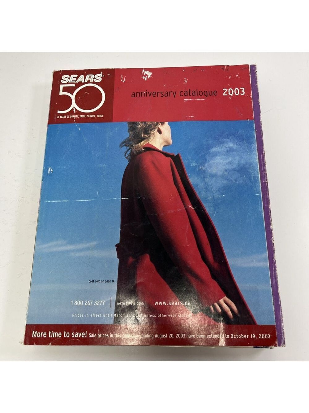 2003 SEARS 50th Anniversary Sales Catalogue Canada